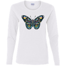 Colorful Butterfly T Shirt