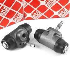 2x FEBI Radbremszylinder hinten f&uuml;r AUDI SEAT SKODA VW Golf II III Polo Caddy