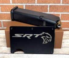 Tactical Minimalist Metal SRT Wallet , Slim RFID Card Holder SRT Wallet