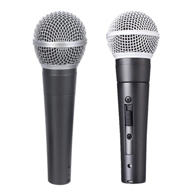 Handheld Cardioid Dynamic Microphone with Storage Bag for Live Performances