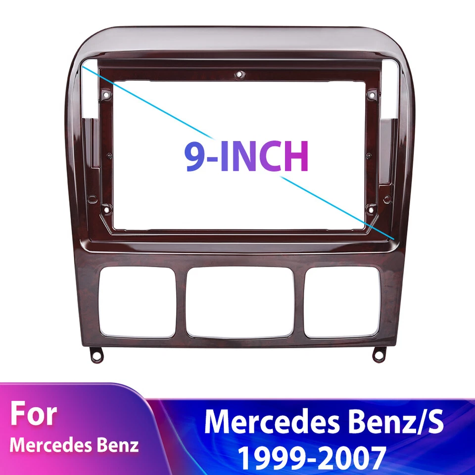 Android 13 Car Stereo Radio GPS Navi WiFi Player For Mercedes-Benz S-Class W220 Foto 4 de 4