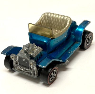Hot Wheels Redline Hot Heap Car 1968 Aqua Sweet Sixteen Made in