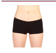 BalTogs ADULT LOW RISE DANCE CHEER SHORTS Hipster 8788 Petite Made In USA - NEW