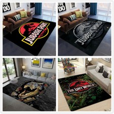 Boys 3D Jurassic Dinosaur Rug Doormat Kids Bedroom Carpet Living Room Mats Gift