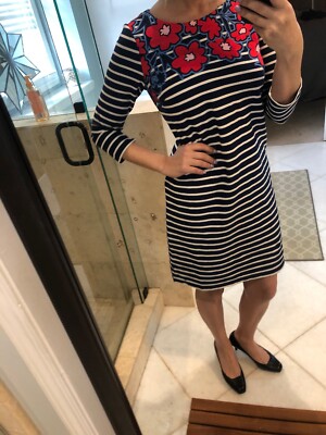 New Talbots Petites Nautical Red Blue 