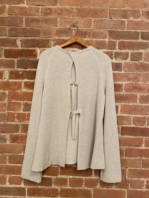 Small Cotton/Cashmere Ribbed Knit | eBay