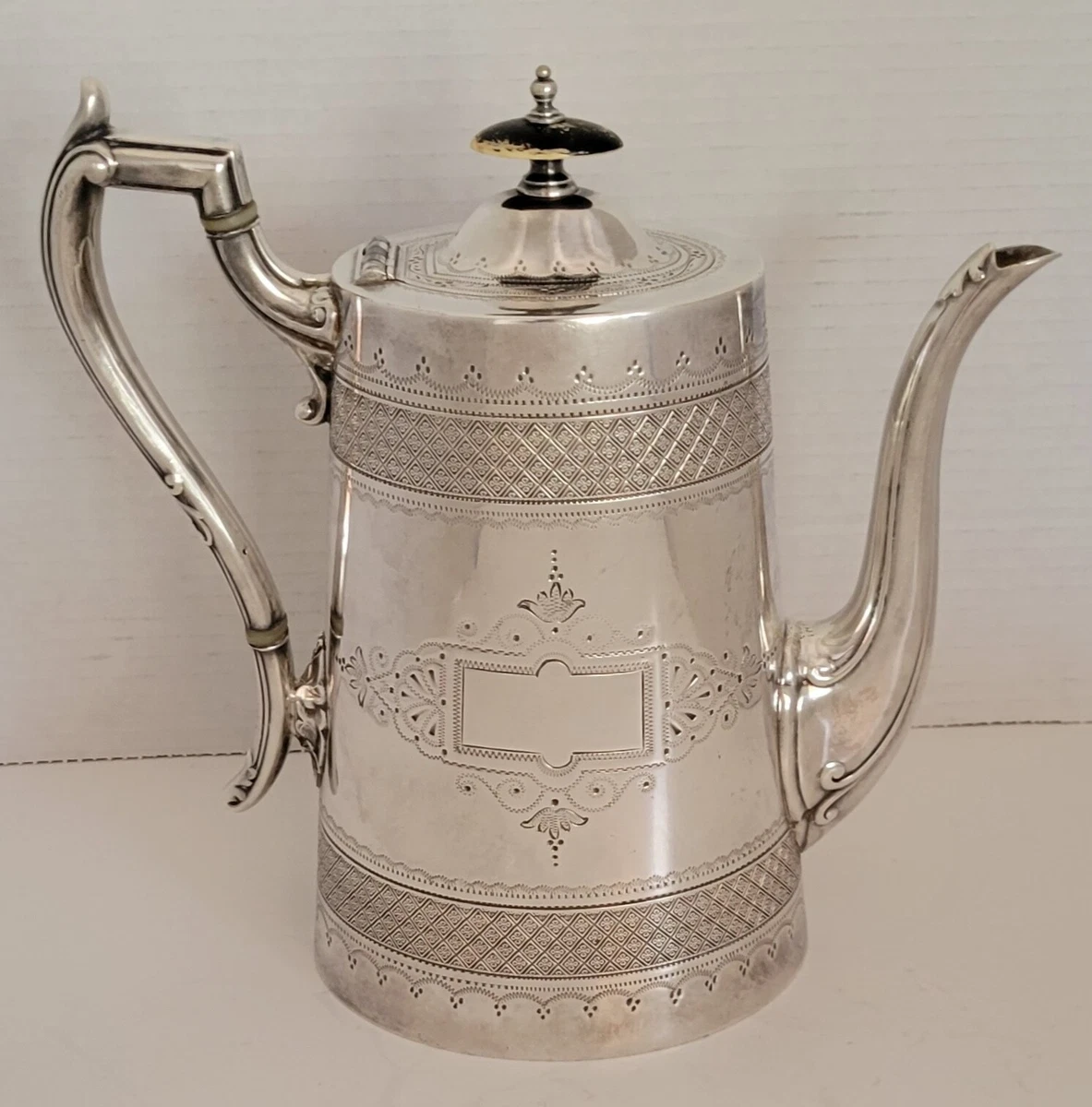 Antique US Silver-Plated Teapots, Coffee James Dixons&Sons for