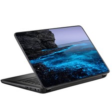 Skin Decal for HP 2000 Laptop 2013-14 15.6" 15" / Paradise Sea Wall Cliffs Gl