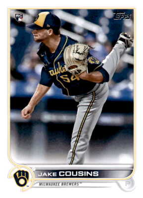 2022 Topps  Jake Cousins  RC 20
