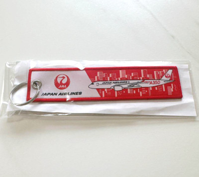 Japan Airline JAL Flight Tag Airbus A350 In flight gift Remove before flight New
