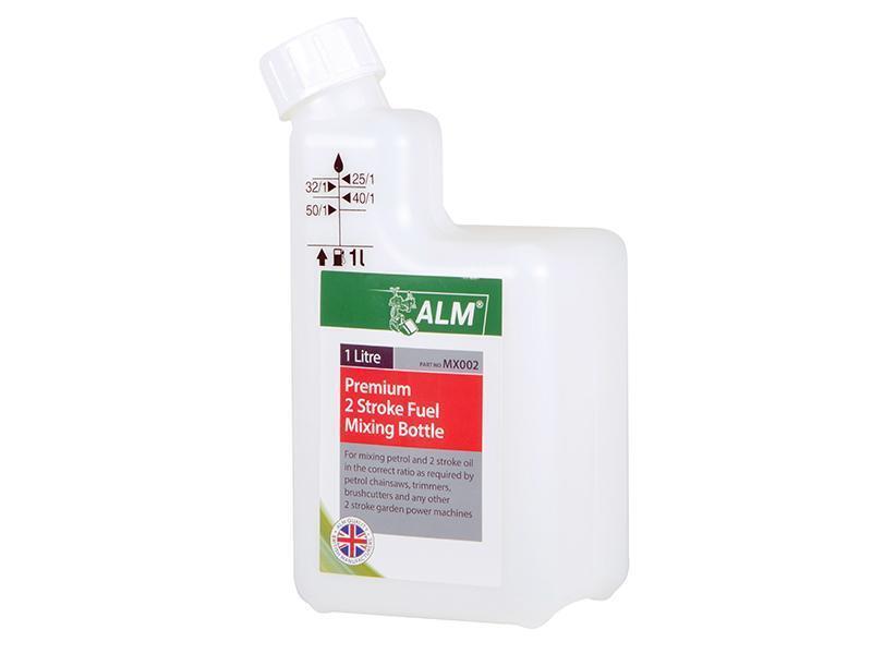 ALM Manufacturing MX002 2-Stroke Premium Fuel Mixing Bottle White ALMMX002