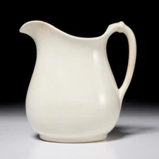 Salem China Co Small Ironstone Ceramic Wash Pitcher Jug 7"h