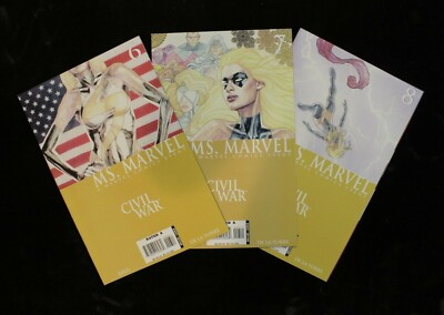 Ms. Marvel #6, #7 & #8 (Marvel Comics, 2006) - CS6492-LB9 | eBay
