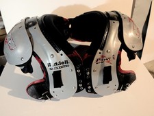 Riddell Power SPX Football Shoulder Pads RB/WR Adult Med 42-44" Varsity Used