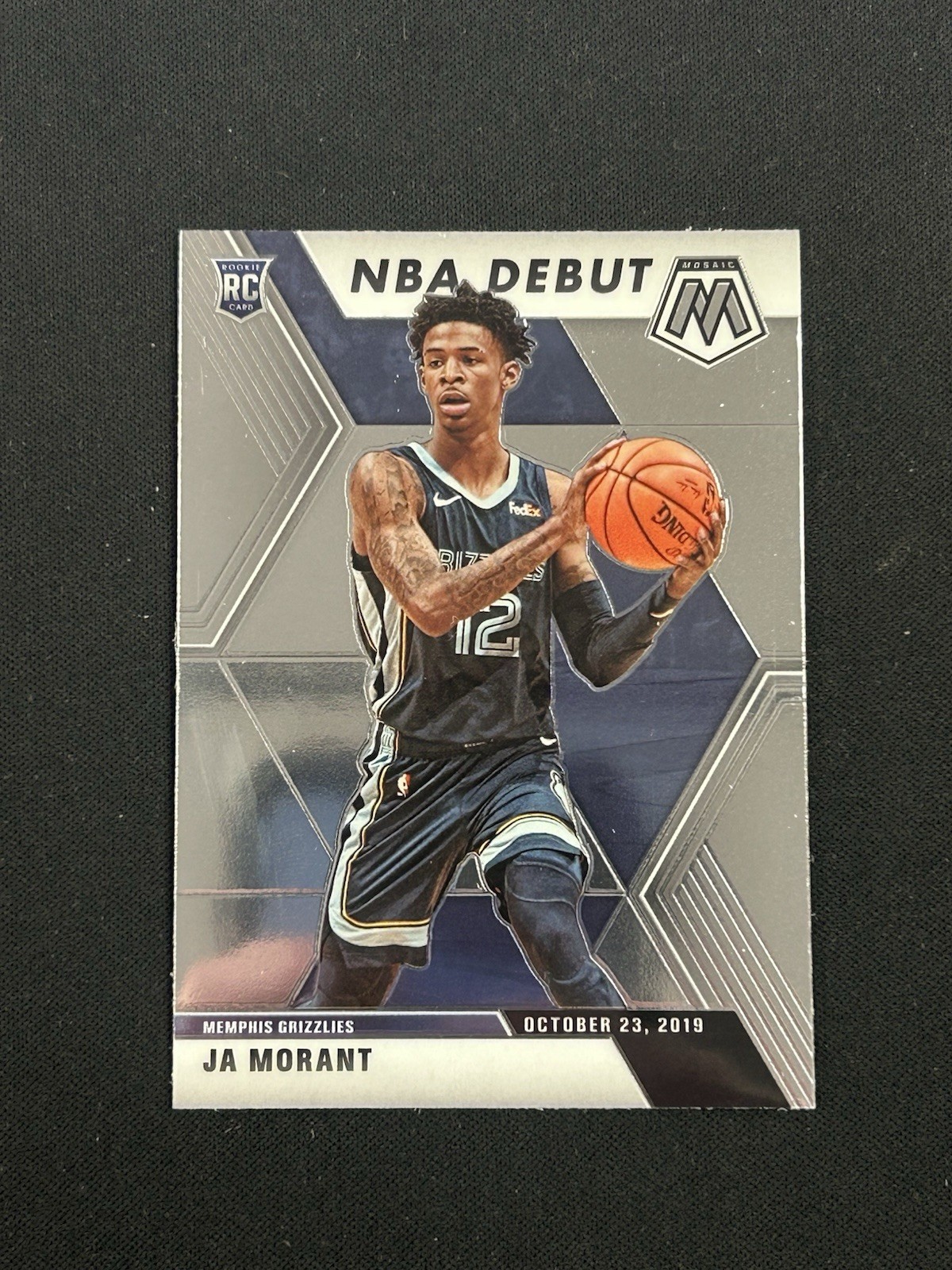 NBA JA MORANT 【RC】ルーキー2枚セット JA MORANT PANINI NBA HOOPS 2019-20 ROOKIE CARD RC #259 FIRST
