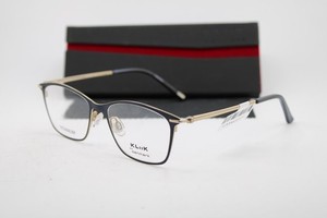 Kliik Denmark 193 541 Gold Brown Rectangular Eyeglasses Frames 50-16-135 50, 16 135 Glasses - Etsy main image 2