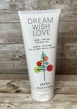 JAFRA Dream Wish Love Shower Gel Holiday Ginger & Rose Tea Full Size 6.7 Oz