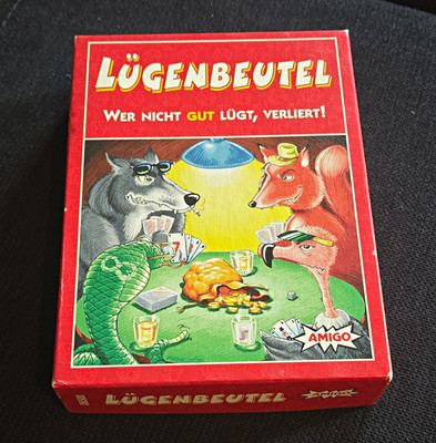 #7600GK# AMIGO Lügenbeutel Kartenspiel, 2-8 Spieler, ab 8 Jahren, Nr. 06500
