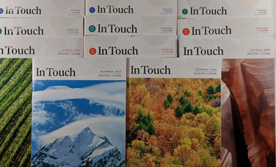 In Touch Ministries Devotional Daily Readings 2024~11 Issues Jan~Dec  * NO Sept*
