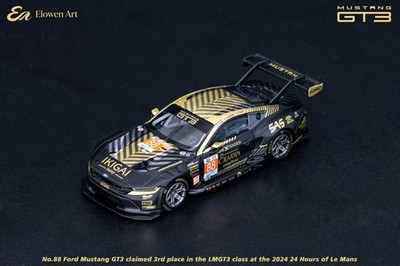 （Pre）EA Model Mustang GT3 #88 DPR Diecast Car Model 2024 24 Hours of Le Mans