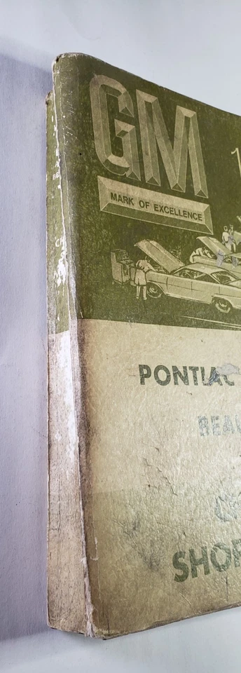 1969 Acadian Beaumont Pontiac Chassis Shop Service Manual OEM GM Canada Foto 2 de 4