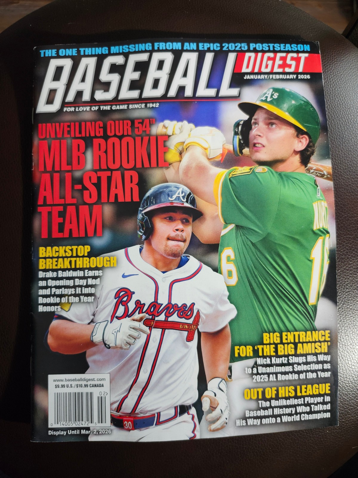 Baseball Digest January February 2026