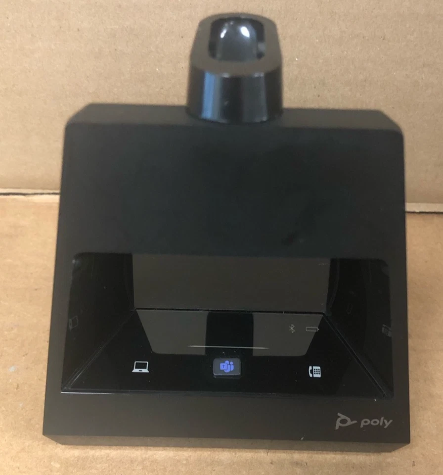 POLY Voyager 5200 Office 2-Way Base (MS Teams) W/all cables for Phone & PC - Image 3 of 4