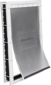 PetSafe Plastic Pet Door - Easy Install for Wood, PVC Metal & Paneled Doors-XL