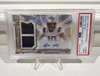 2024 Topps Resurgence Amped Up Drake Maye Rookie Patch Auto PSA 9 🔥🔥 Patriots