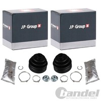2X JP Group Achsmanschetten Satz Radseitig Passend FüR Audi A3 Q3 Q7 TT Porsche