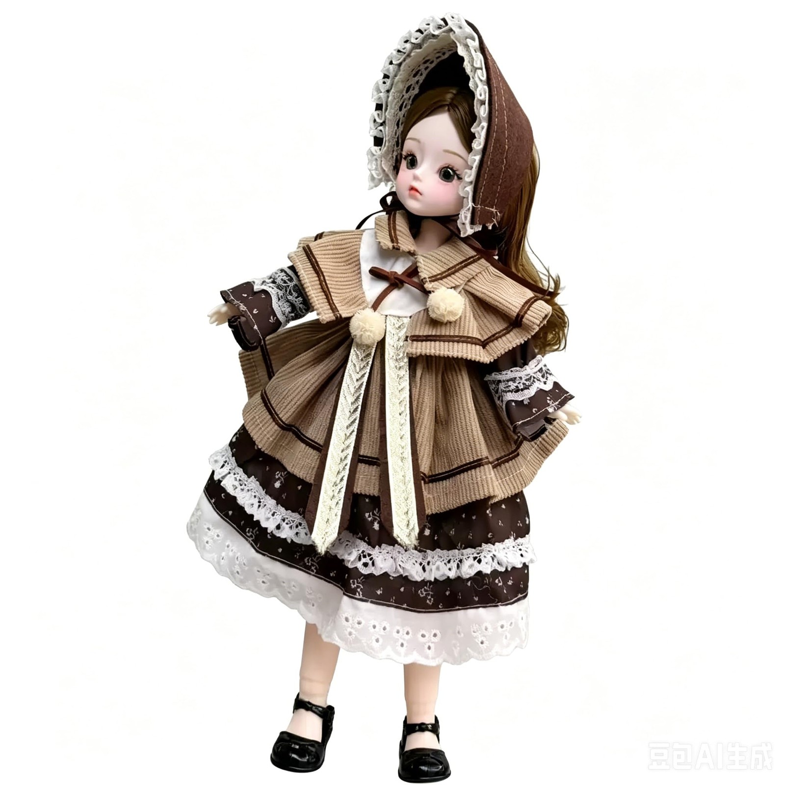 SubtJoy Xmy 1/6 BJD Doll, Ball Jointed Doll with Clothes, Reborn Fashion Doll