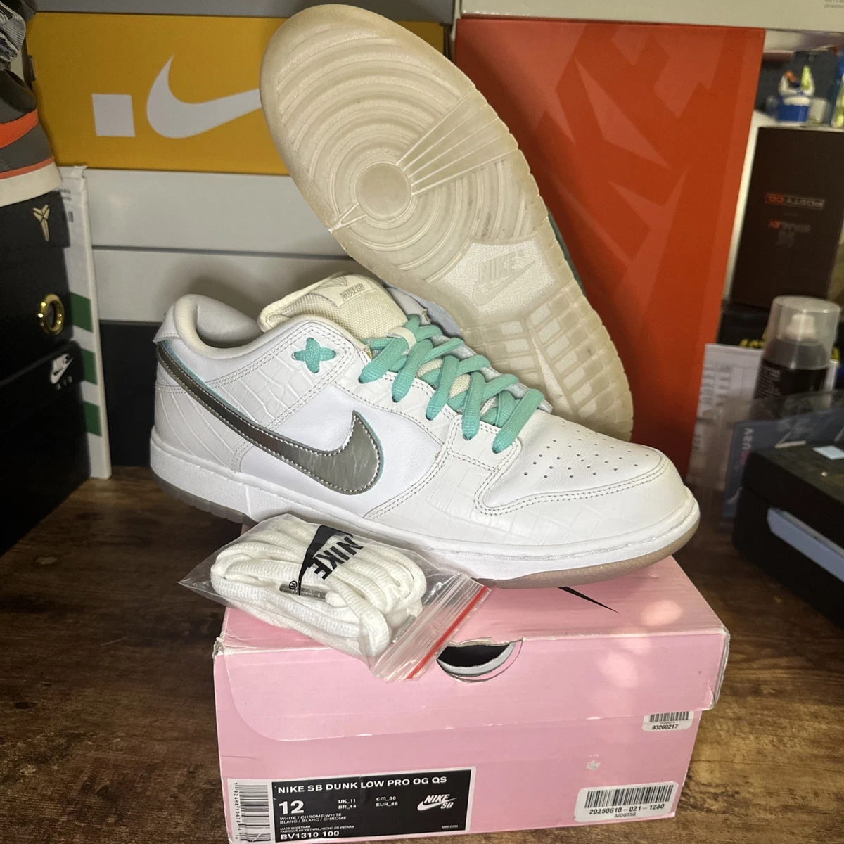 Nike Diamond Supply Co. x Dunk Pro SB Low White Diamond for Sale