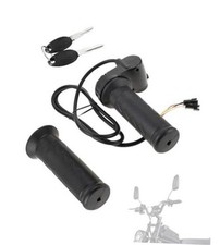 3-Pin Ebike Full Twist Throttle with 2 Keys  Electric Bike Throttle Grip