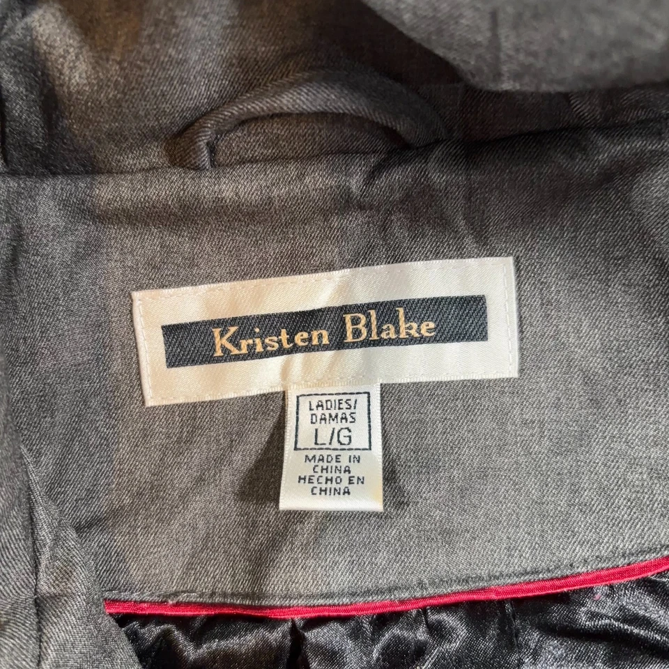 Abrigo softshell con capucha Kristen Blake para mujer L verde oliva chaqueta de lluvia forrada de vellón Foto 3 de 4