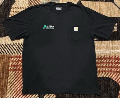     CARHARTT ALPHA METALLURGICAL RESOURCES MARFORK COAL MINING SHIRT LARGE