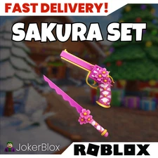 Sakura Set Murder Mystery 2 MM2 Roblox