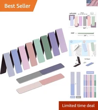 Practical 12 Pack Magnetic Bookmarks - Perfect Gift for Students & Educators