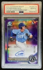 2022 Bowman Draft Cayden Wallace Chrome Auto Purple Refractor 1st #/250 PSA 10