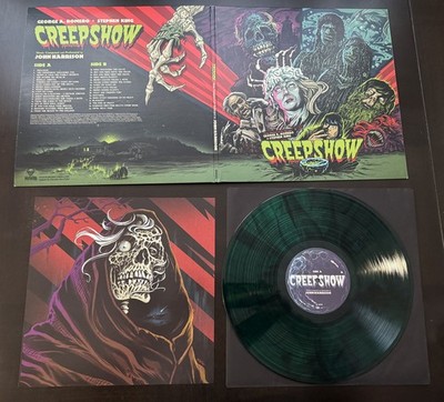 Creepshow Waxworks Records OST George Romero Stephen King Meteor Green vinyl