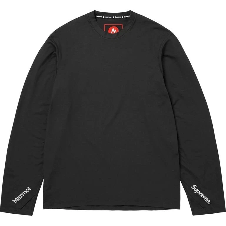 Supreme Long Sleeve Black Activewear Tops for Men for Sale | Shop