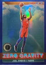 2019 Hoops Zero Gravity#19 Joel Embiid Zero Gravity Holo