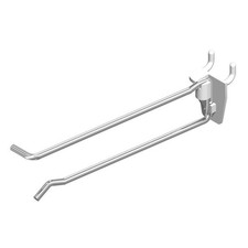 Southern Imperial 8" Gray Scanning Hooks, Box of 100, For Retail Displays