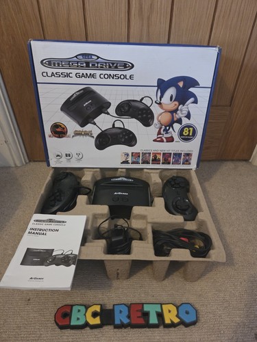 Consola Sega Mega Drive en juegos 81 en 1 consola de juegos clásicos completa - Imagen 3 de 13