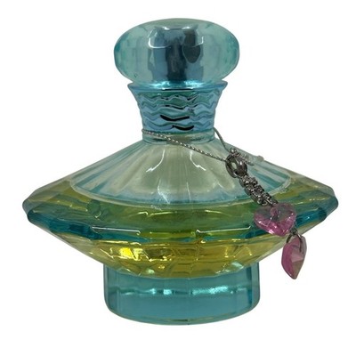 Britney Spears Curious EDP 1.7oz 50ml Turquoise Heart Charms Y2K Vintage Perfume