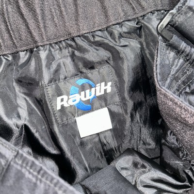 Rawik Mens XL Pants Ridge Ski Snow Pants Outdoor Black Casual Zip And Adjustable