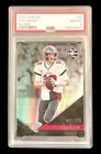 2022 panini limited #95 tom brady; silver /125 spotlight holo PSA 8