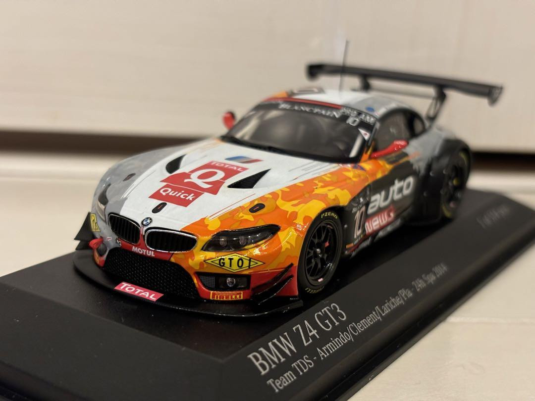 BMW Z4 24h Spa 2014 TDS ミニカー ミニチャンプス PMA Minichamps 1/43 BMW Z4 24H Spa 2014 Diecast Model Car | eBay