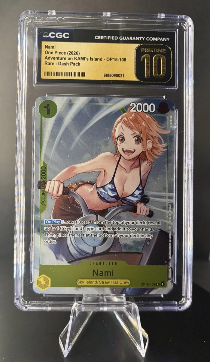 Nami OP15-108 Adventure on Kami's Island for sale | eBay