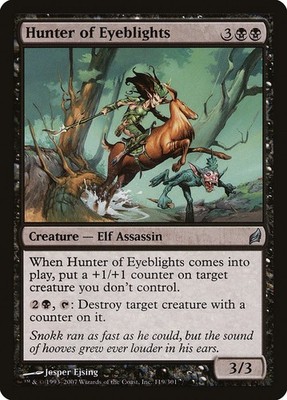 MTG Magic the Gathering Hunter of Eyeblights (119/312) Lorwyn LP