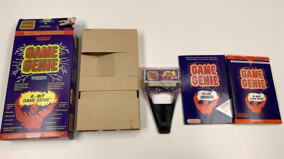 Game Genie Video Game Enhancer for Nintendo NES Open Box - Image 2 of 4